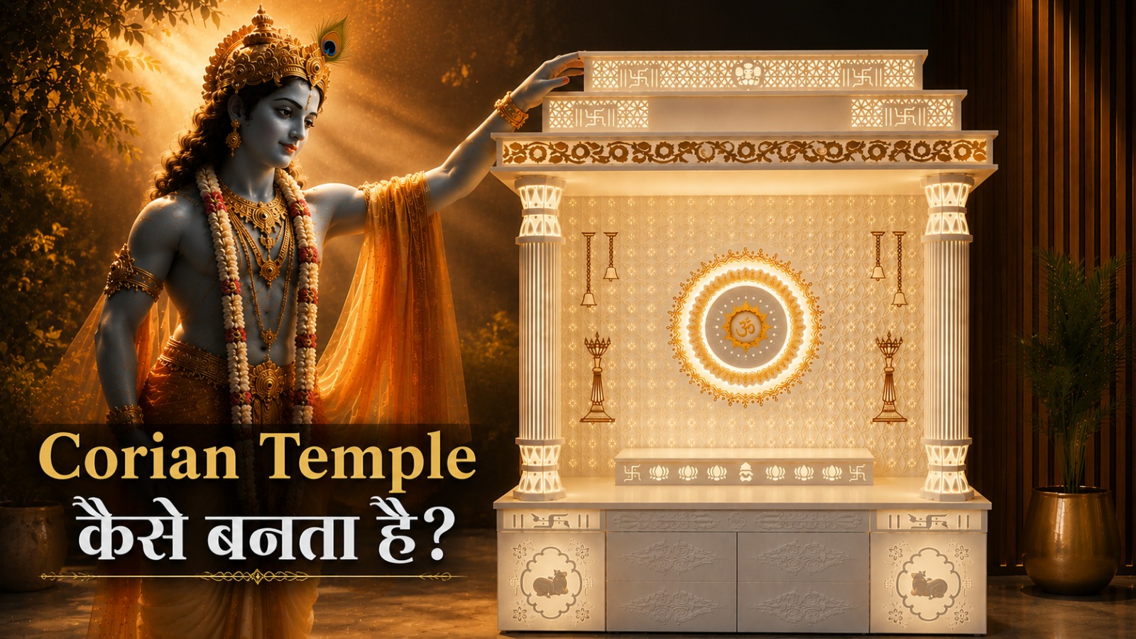Corian Temple क्यों बन रहा है Luxury Homes की पहली पसंद? जानिए आधुनिक मंदिरों की नई दुनिया
